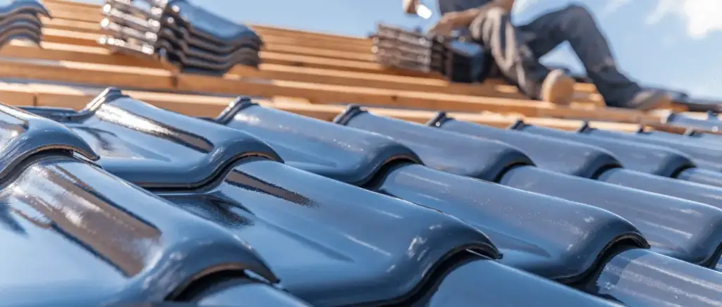 Tuiles solaires intégrées à une toiture en Belgique